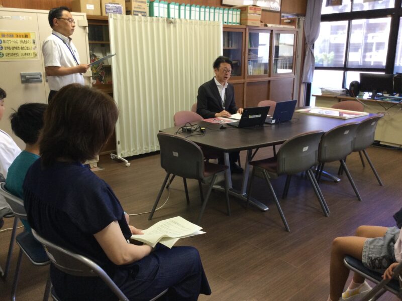 ２学期始業式の画像
