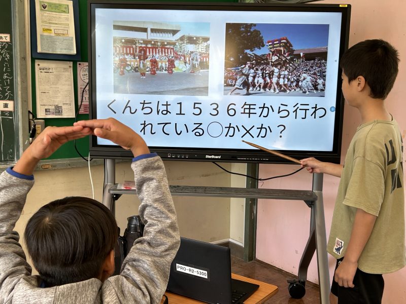社会科調べ学習発表会（４年生）の画像