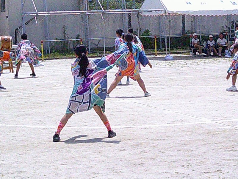 運動会　予行練習の画像