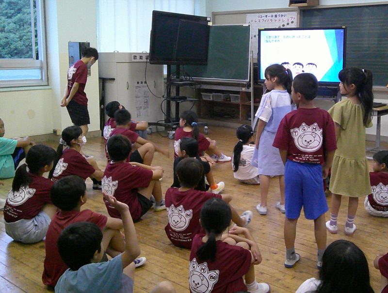 １学期終業式の画像