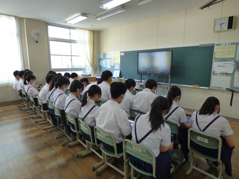 ６月２７日 生徒総会を実施しました。の画像