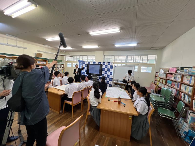 ＫＴＮテレビ「私学キラリ2024」の番組制作に参加しました！の画像