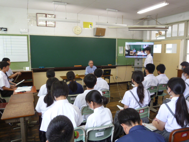 被爆体験講話を開催しましたの画像